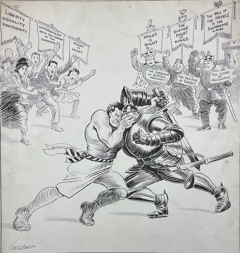 Conceived in Liberty: Cartoons, Caricatures, and Illustrations in the Wartime US, 1812-1918